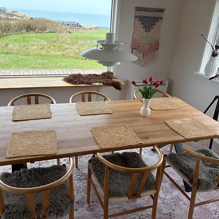 Feriehus Havudsigt Og Ladestander Til Elbil *